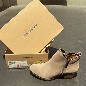 BRAND NEW LUCKY BRAND ANKLE BOOTS!!